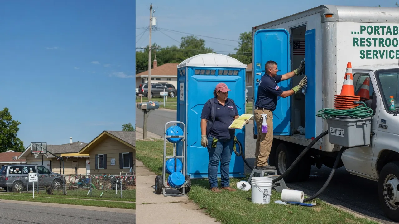 Portable Toilet Rental in Moore, OK near me